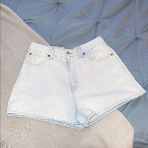 Levi's Women's Light Blue Jean Shorts